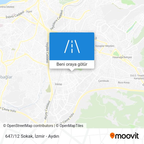 647/12 Sokak harita