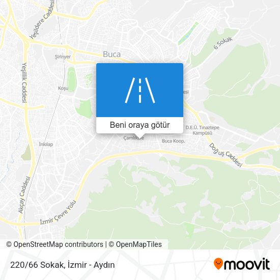 220/66 Sokak harita