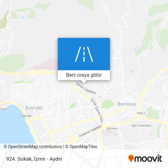 924. Sokak harita