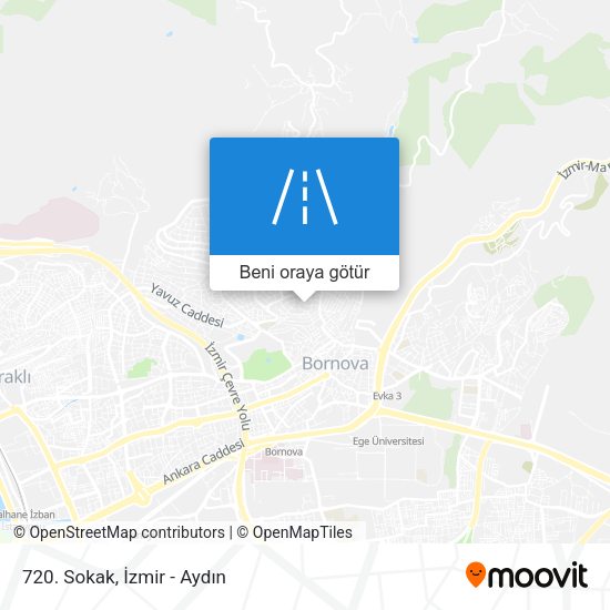 720. Sokak harita