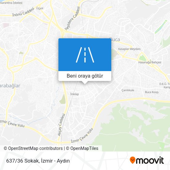 637/36 Sokak harita