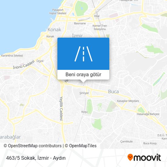 463/5 Sokak harita