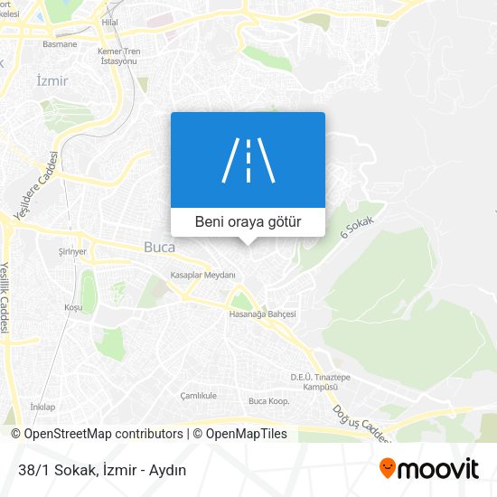 38/1 Sokak harita
