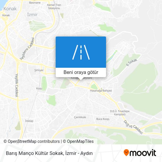 Barış Manço Kültür Sokak harita