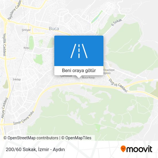 200/60 Sokak harita