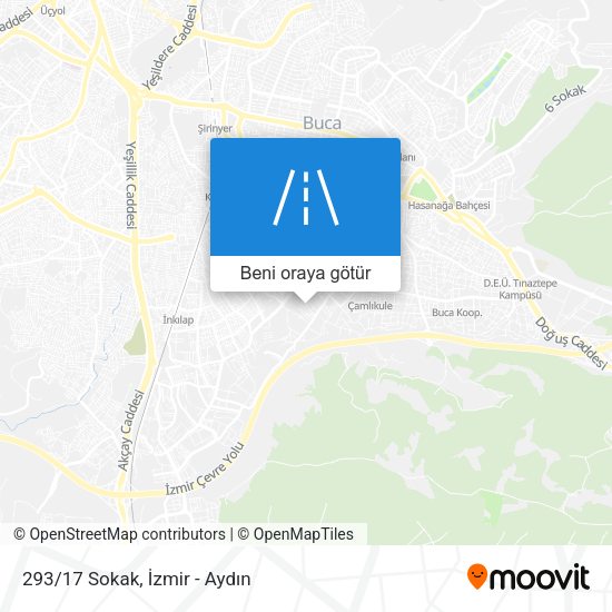 293/17 Sokak harita