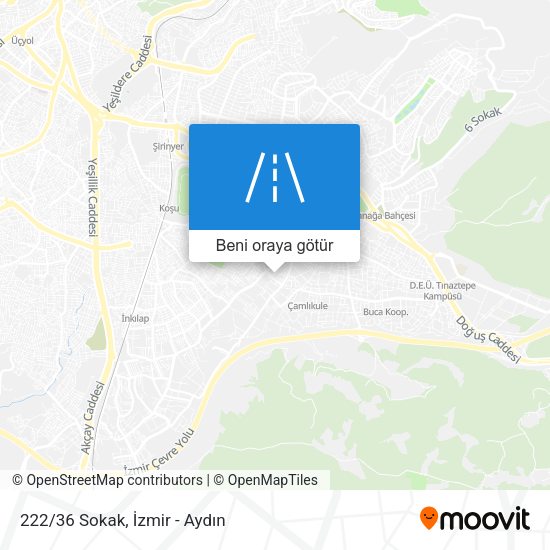 222/36 Sokak harita
