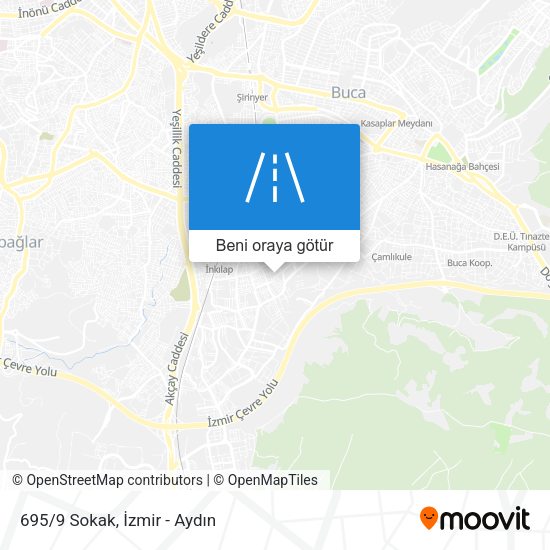 695/9 Sokak harita