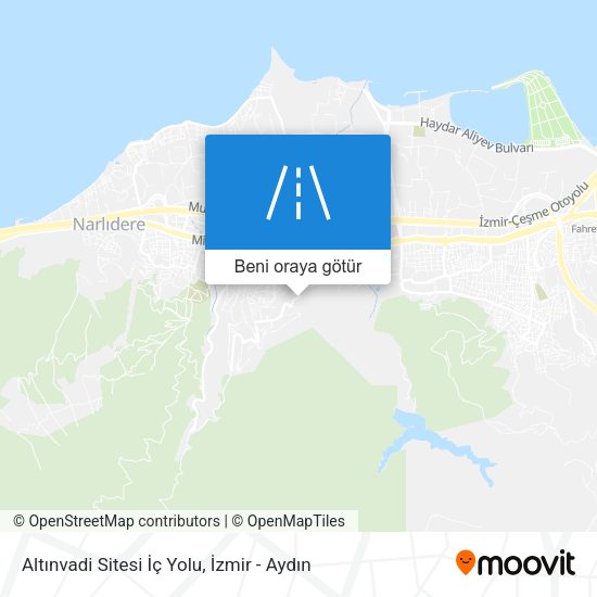 Altınvadi Sitesi İç Yolu harita