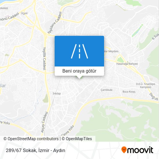 289/67 Sokak harita