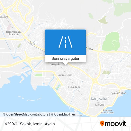 6299/1. Sokak harita