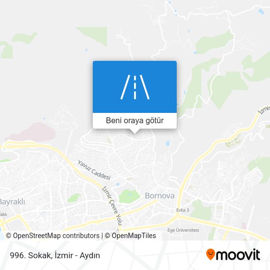996. Sokak harita