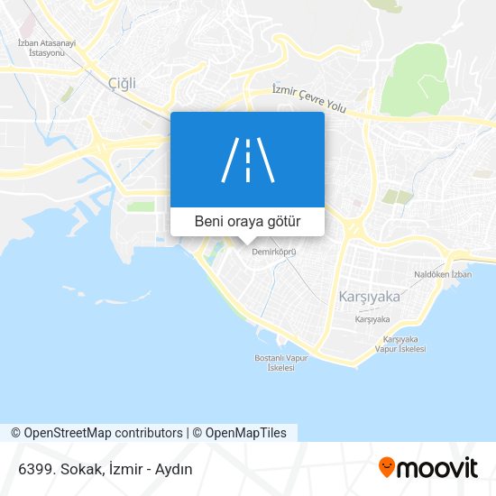 6399. Sokak harita