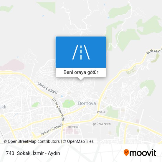 743. Sokak harita