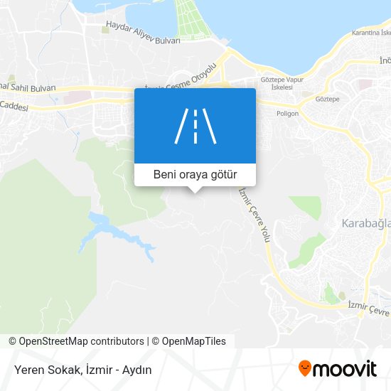 Yeren Sokak harita