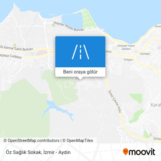 Öz Sağlık Sokak harita