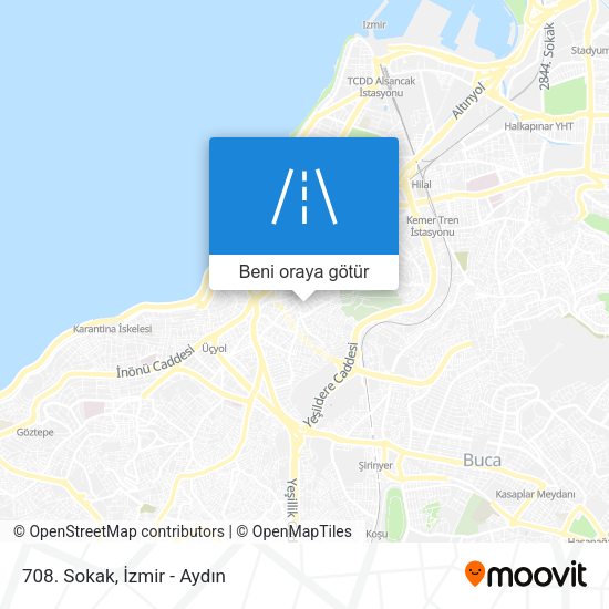 708. Sokak harita