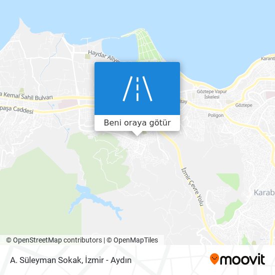 A. Süleyman Sokak harita
