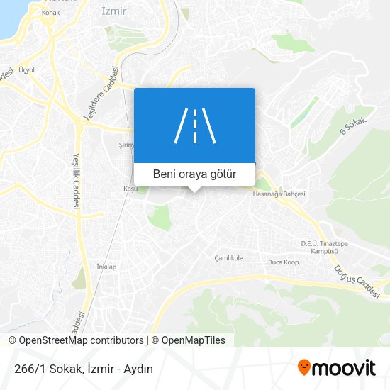 266/1 Sokak harita