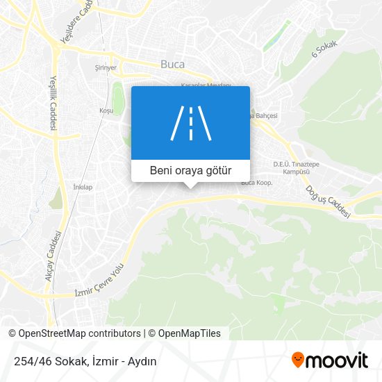 254/46 Sokak harita