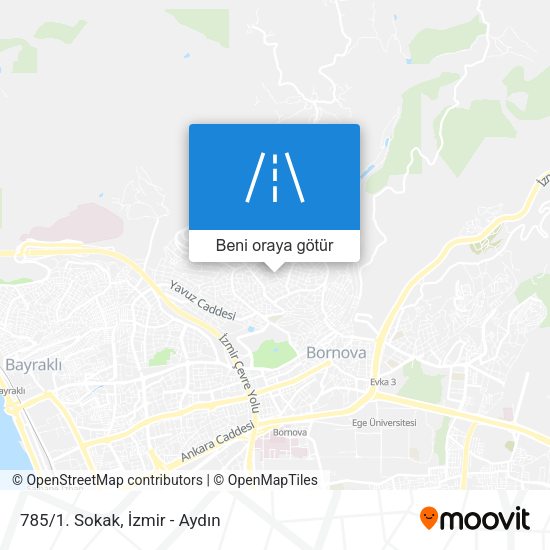 785/1. Sokak harita