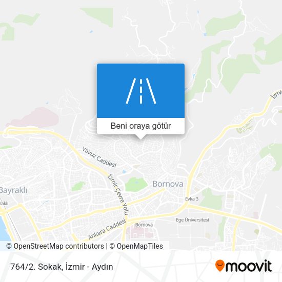 764/2. Sokak harita