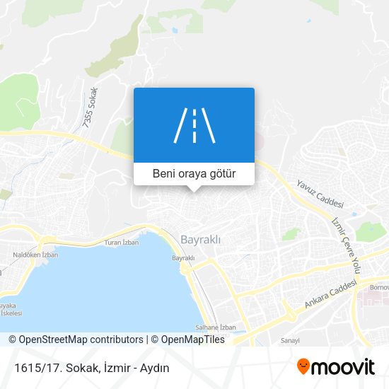 1615/17. Sokak harita