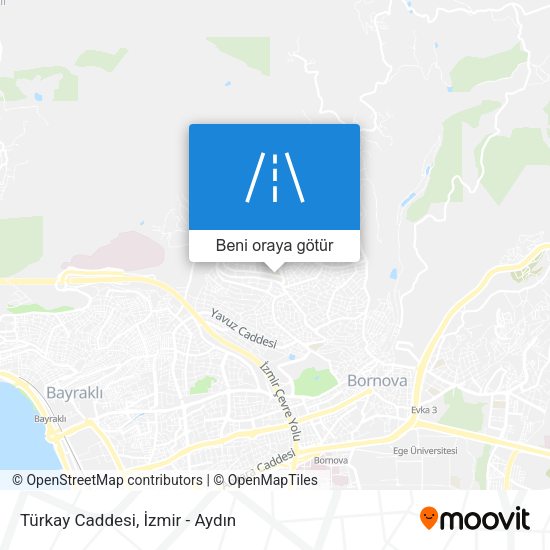 Türkay Caddesi harita