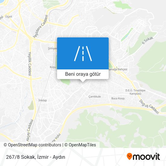 267/8 Sokak harita