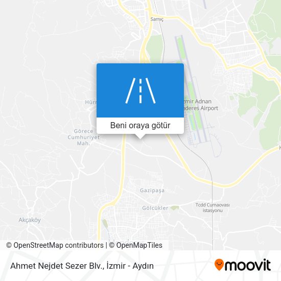 Ahmet Nejdet Sezer Blv. harita
