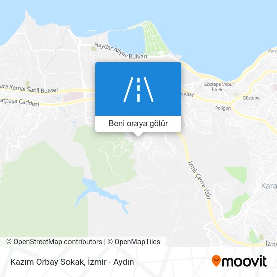Kazım Orbay Sokak harita