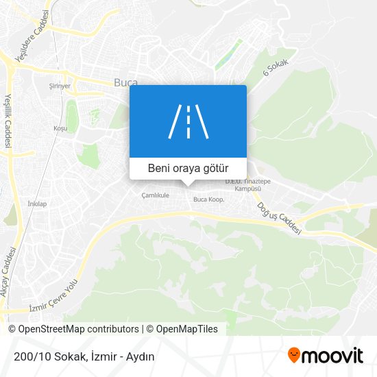 200/10 Sokak harita