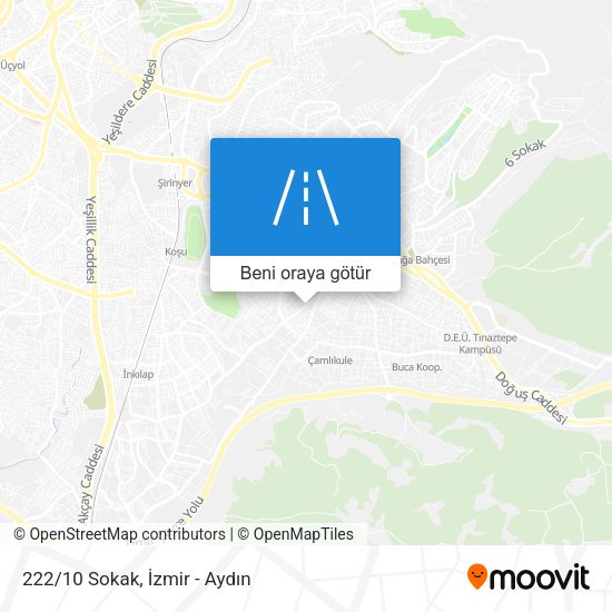 222/10 Sokak harita