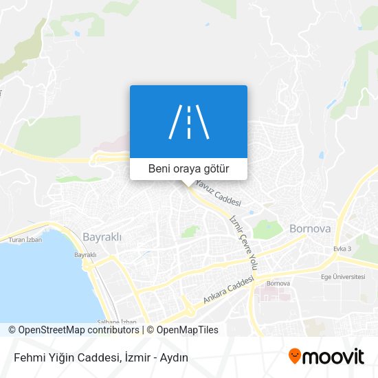 Fehmi Yiğin Caddesi harita