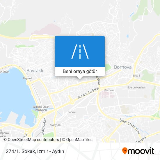 274/1. Sokak harita
