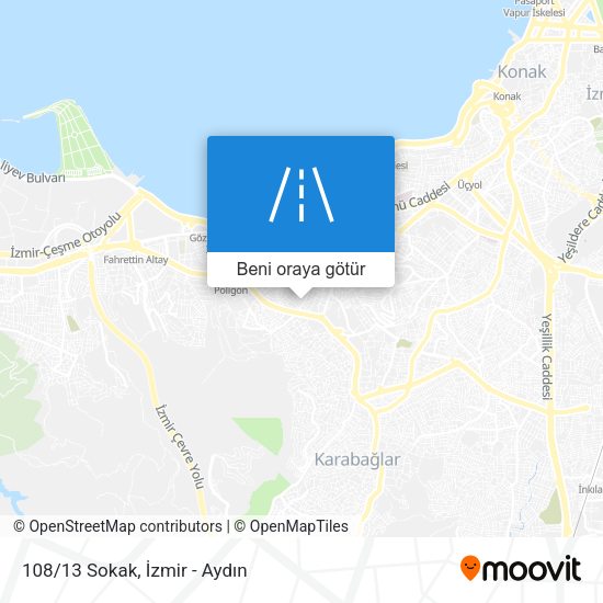 108/13 Sokak harita