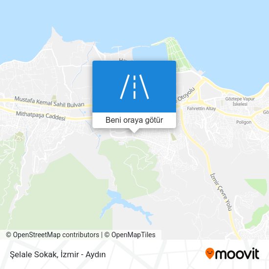 Şelale Sokak harita