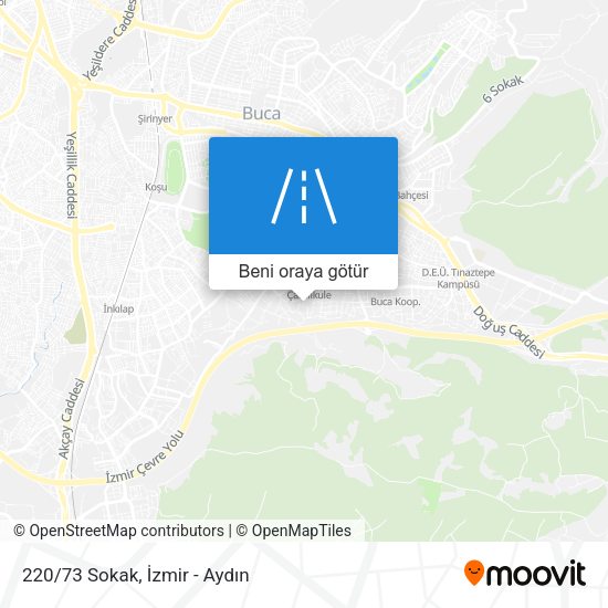 220/73 Sokak harita