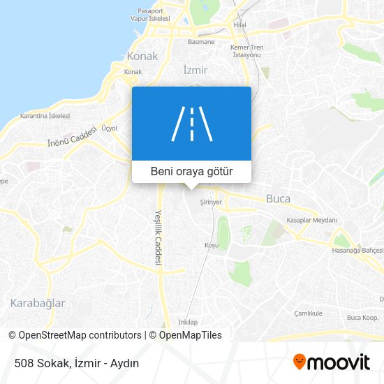 508 Sokak harita