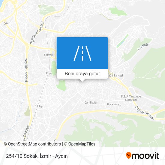 254/10 Sokak harita