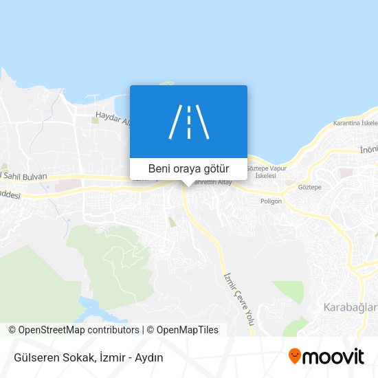Gülseren Sokak harita
