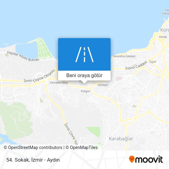 54. Sokak harita