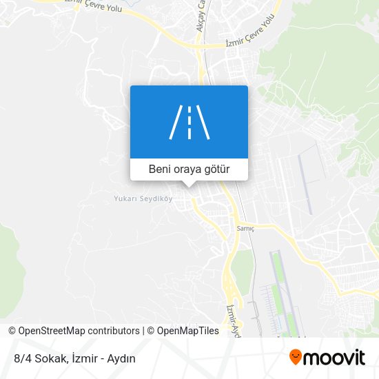 8/4 Sokak harita