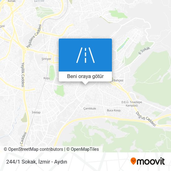 244/1 Sokak harita