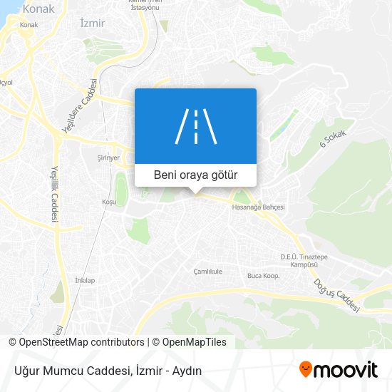 Uğur Mumcu Caddesi harita