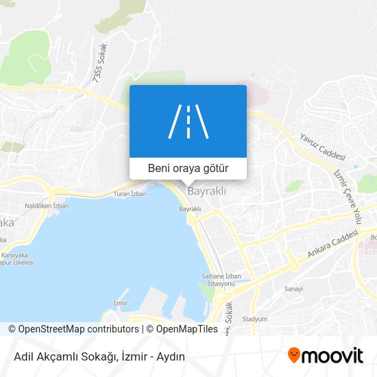 Adil Akçamlı Sokağı harita