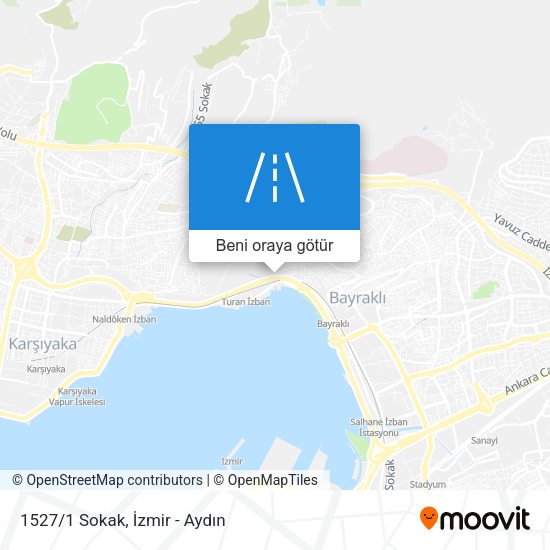1527/1 Sokak harita
