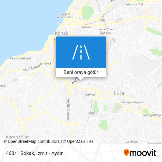 468/1 Sokak harita