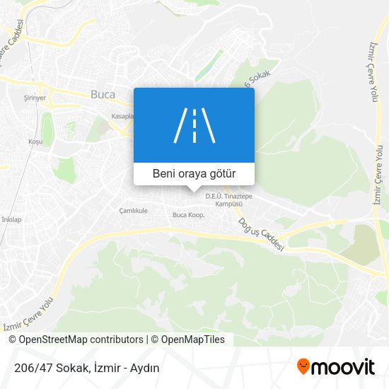 206/47 Sokak harita