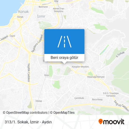 313/1. Sokak harita